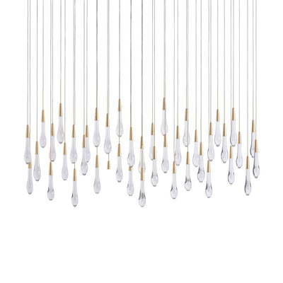 Raindrop Linear Chandelier