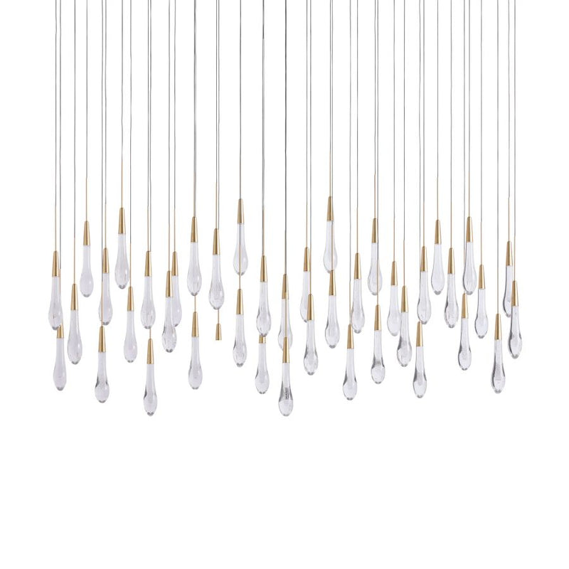 Raindrop Linear Chandelier