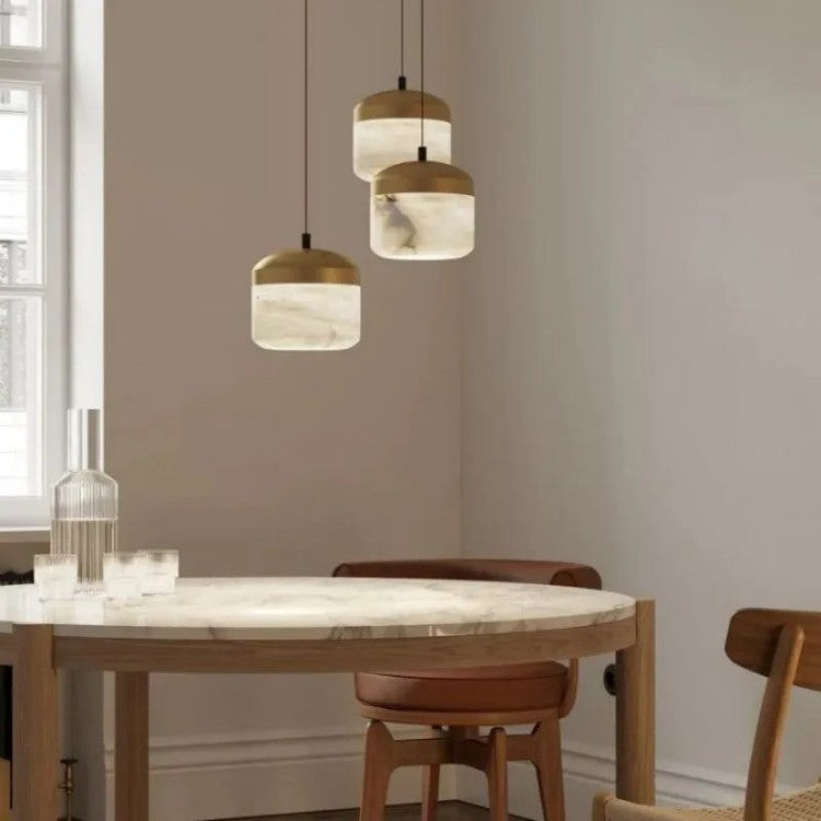 Radiance United Alabaster Pendant 1 Light 3 Lights 6 Lights