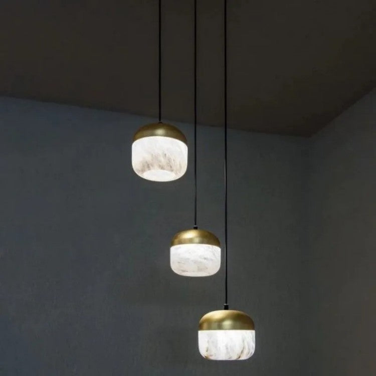 Radiance United Alabaster Pendant 1 Light 3 Lights 6 Lights