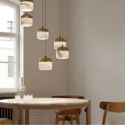 Radiance United Alabaster Pendant 1 Light 3 Lights 6 Lights