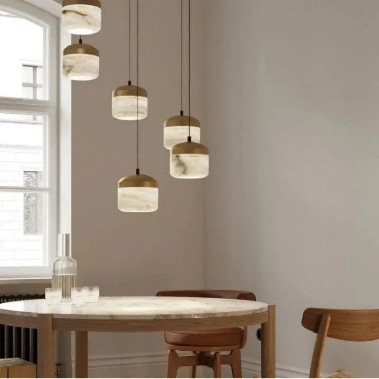 Radiance United Alabaster Pendant 1 Light 3 Lights 6 Lights