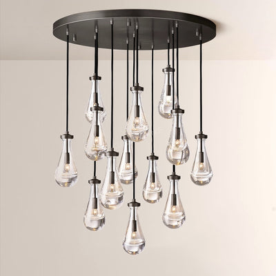 Raindrop Round Chandelier