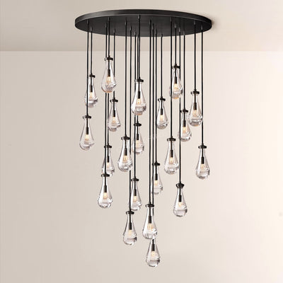 Raindrop Round Chandelier