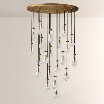 Raindrop Round Chandelier