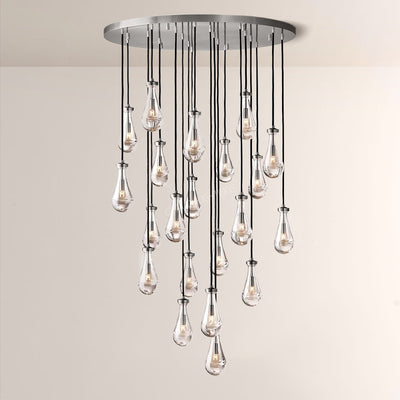 Raindrop Round Chandelier