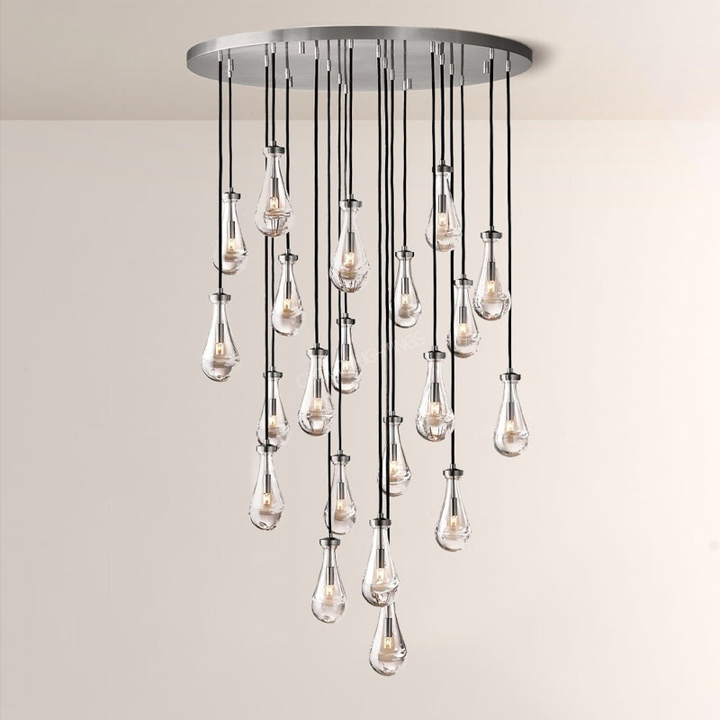 Raindrop Round Chandelier