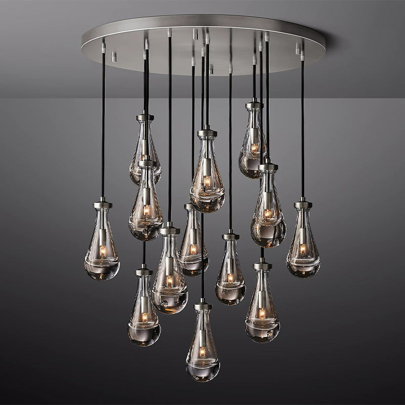 Raindrop Round Chandelier