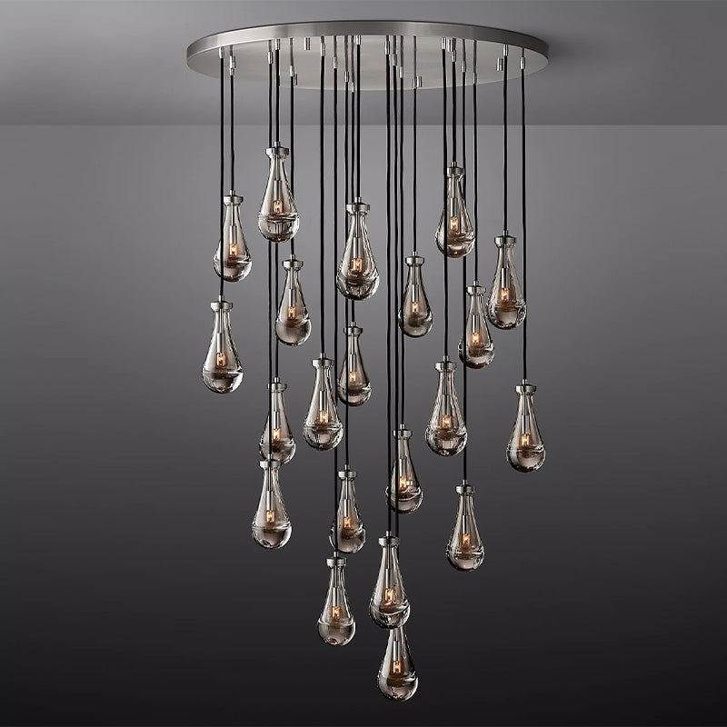 Raindrop Round Chandelier