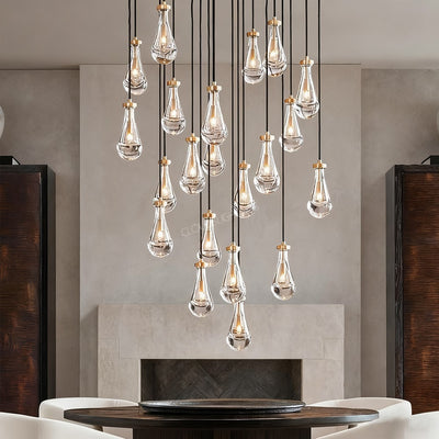 Raindrop Rectangle Chandelier