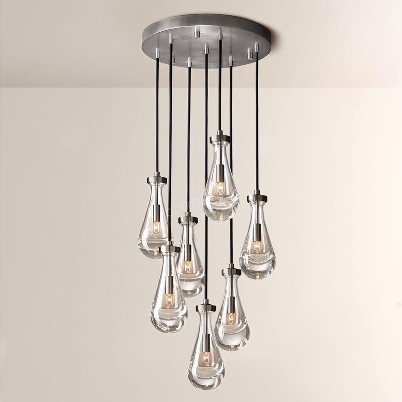 Raindrop Round Chandelier