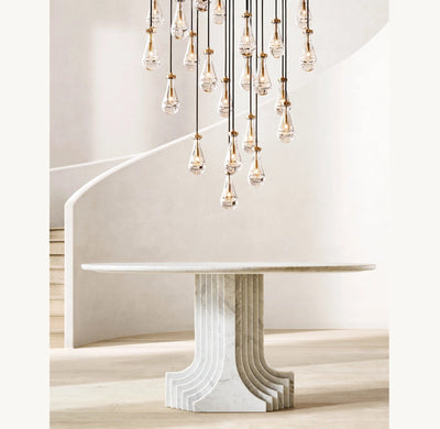 Raindrop Round Chandelier