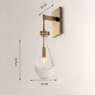 Raindrop Wall Sconce