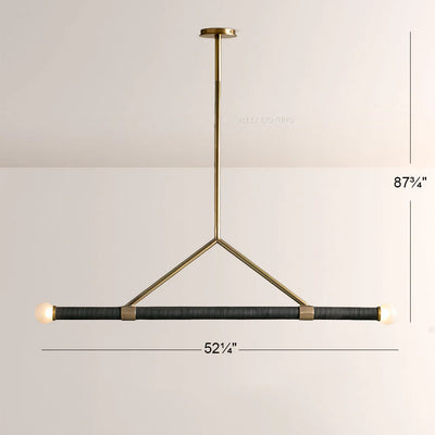 Randal Leather Pendant Light