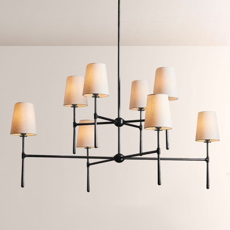 Rodos 2-Tier Round Chandelier