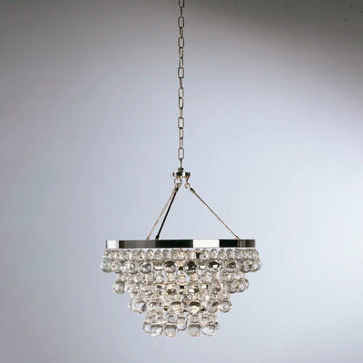 Robert Glass Round  Chandelier 20"