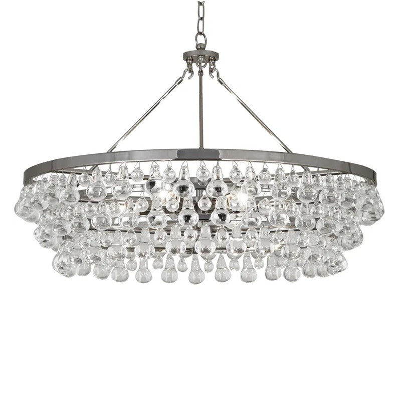 Robert Glass Round  Chandelier