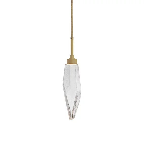 Rosy Crystal Pendant Light