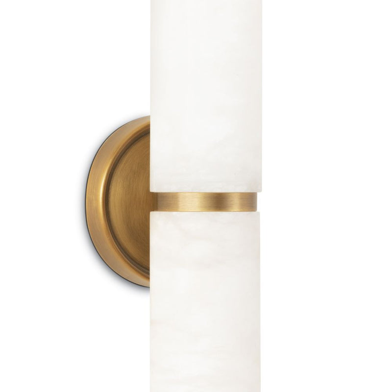 Alabaster  Salon Long Wall Sconce