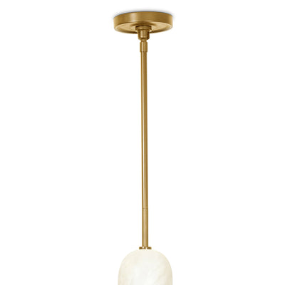 Alabaster Salon Pendant Light (Rod)