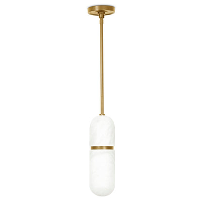 Alabaster Salon Pendant Light (Rod)