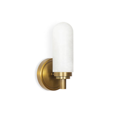 Alabaster Salon Single Wall Sconce