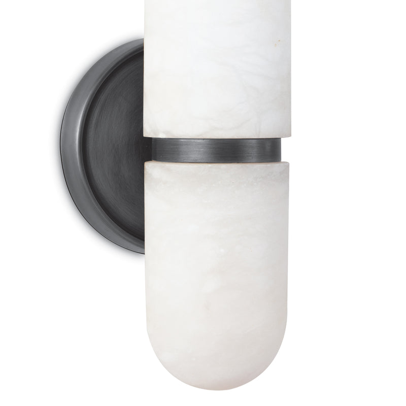 Alabaster  Salon Short Wall Sconce