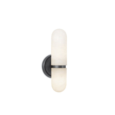 Alabaster  Salon Short Wall Sconce