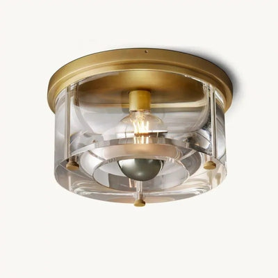 Saville Round Flush Mount