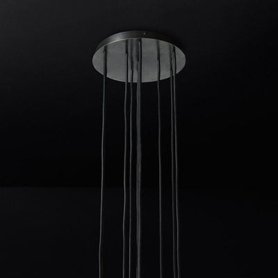 Kristina Series Glass Chandelier 14" Cluster