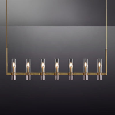 Simplicity Series Blown Glass Chandelier