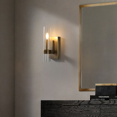 Simplicity Series Blown Glass Wall Sconce