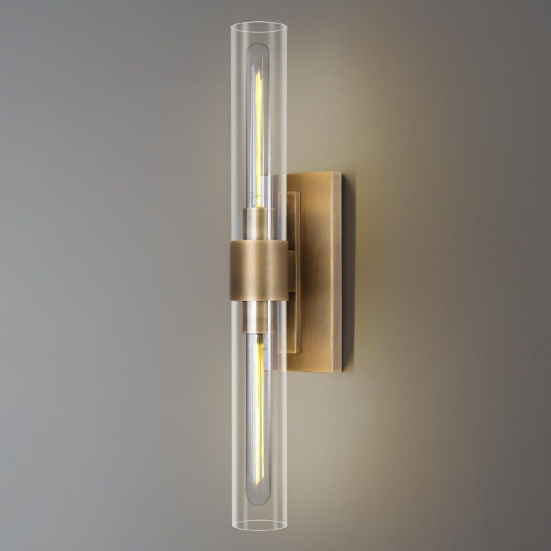 Simplicity Series Blown Glass Wall Sconce