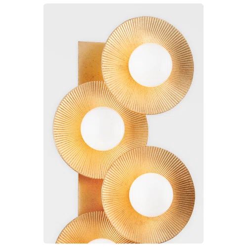 Sun Flower 5 Lights Wall Sconce