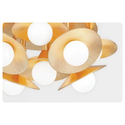 Sun Flower 9 Lights Wall Sconce