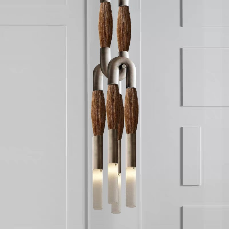 Horse Hair Pendant Light