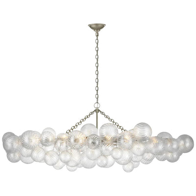 Talian Glass  Linear Chandelier 63"