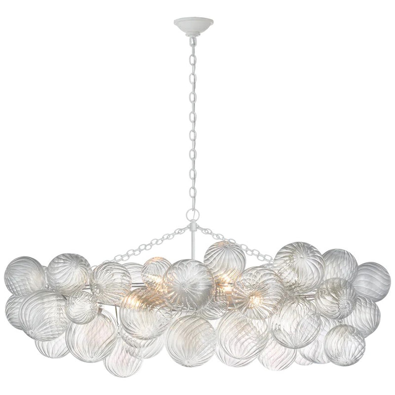 Talian Glass  Linear Chandelier 51"