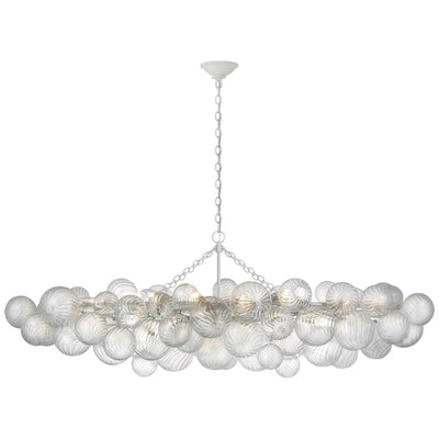 Talian Glass  Linear Chandelier 63"