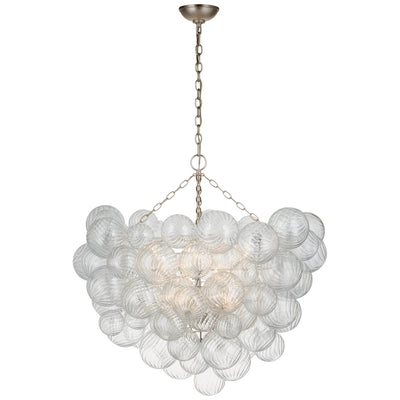 Talian Glass  Round Chandelier 38"