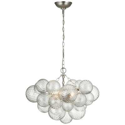 Talian Glass  Round Chandelier 24"