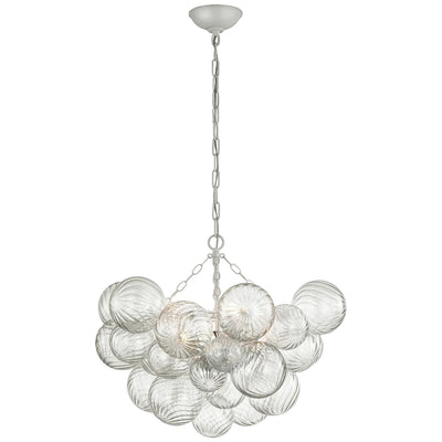 Talian Glass  Round Chandelier 30"