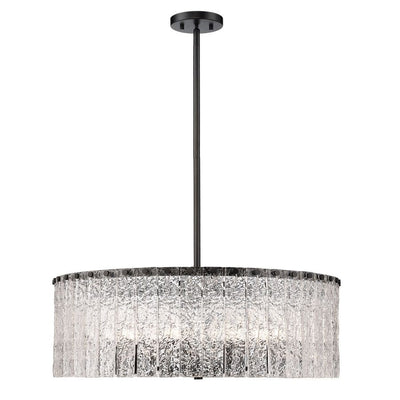 Aimee Round Glass Chandelier