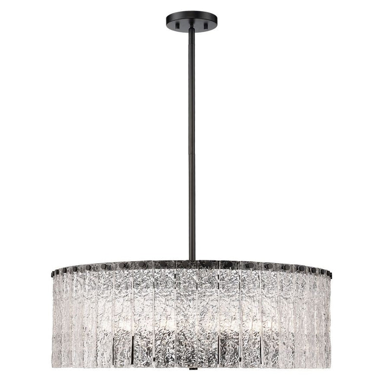 Aimee Round Glass Chandelier