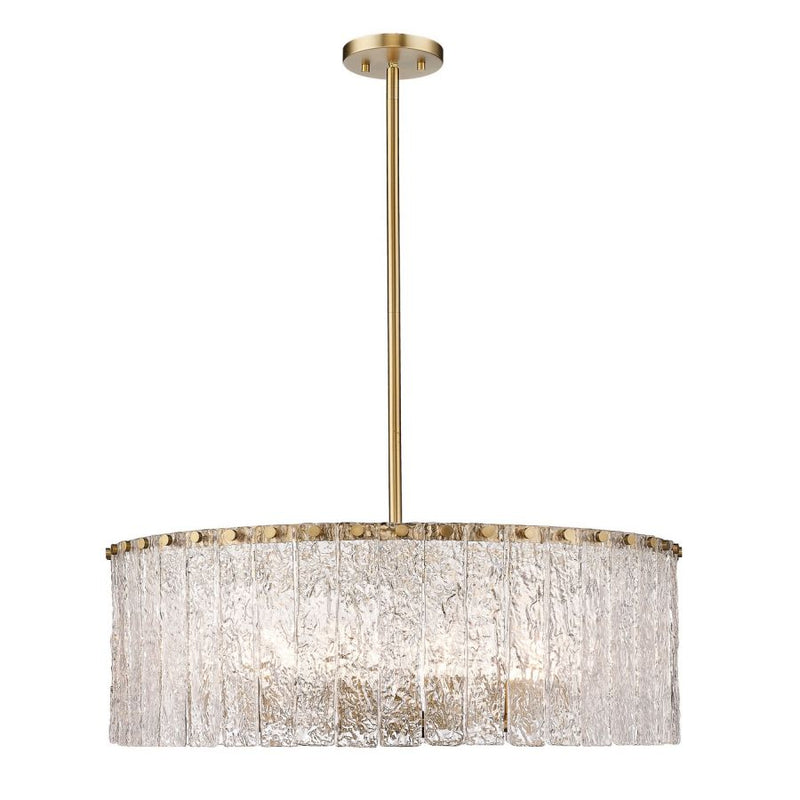 Aimee Round Glass Chandelier