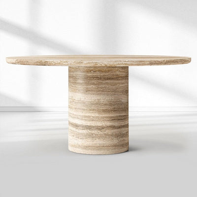 Vito Carved Round Dining Table