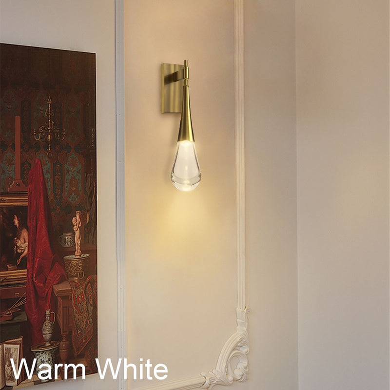 Water Drop  LED Wall Sconce