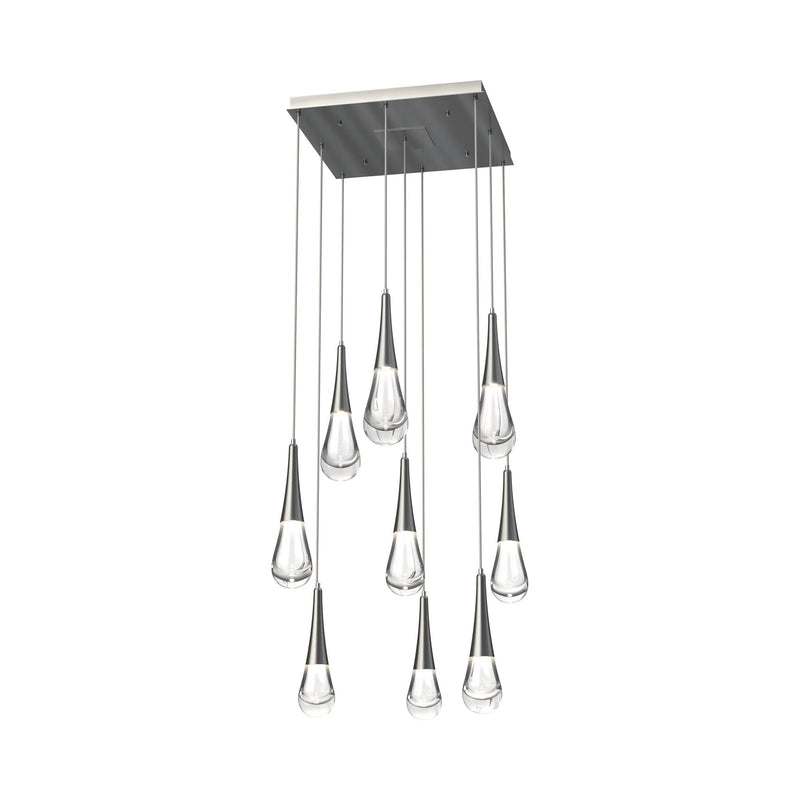 Water Drop Square LED Chandelier