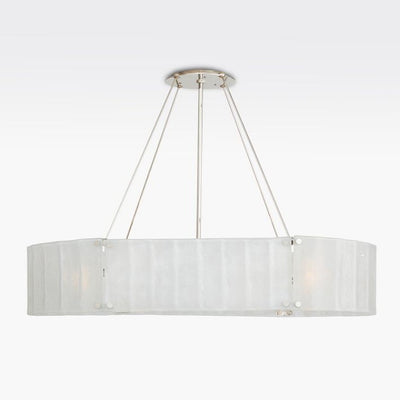 Willamette  Oval Crystal Chandelier  48"