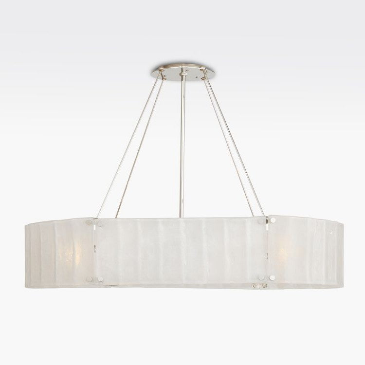 Willamette  Oval Crystal Chandelier  48"